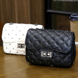 European & American Rivet Small Fragrance Chain Shoulder Bag