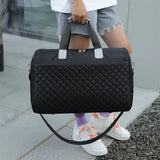 Lingge Travel Bag Women Shoulder Bag Large Capacity Handbags
