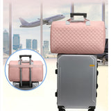 Lingge Travel Bag Women Shoulder Bag Large Capacity Handbags
