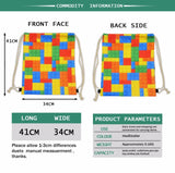 Animals Print Women's Mochila Drawstring Bag Stylish Cinch Backpack