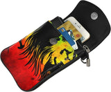 Lion Jamaica Flag Crossbody Cell Phone