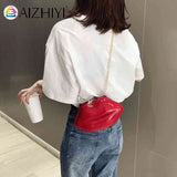 Lips Shape PVC Shoulder Bag Crossbody Messenger Evening Clutch