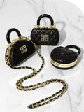 Chain Shoulder Bag Mini Handbag Purse Mirror Messenger Bags
