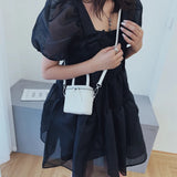 Mini Crossbody Bag for Women, Lipstick Pouch Purse High Satchel