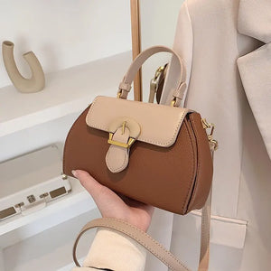 Litchi Texture Commuter Ladies Handbags Shoulder Messenger Women's Bag