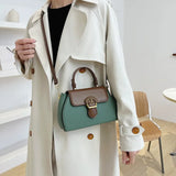 Litchi Texture Commuter Ladies Handbags Shoulder Messenger Women's Bag