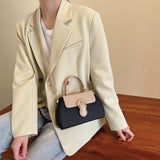 Litchi Texture Commuter Ladies Handbags Shoulder Messenger Women's Bag