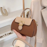 Litchi Texture Commuter Ladies Handbags Shoulder Messenger Women's Bag