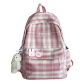 Japanese Campus High Capacity Cartoon Canvas Backpack
