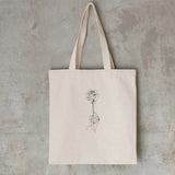 Flower Print Eco Reusable Shoulder Bag for Women