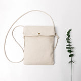 Literary Fairy Canvas Messenger Bag with Shoulder Strap