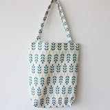 Japanese Broken Flower Canvas Shoulder Bag