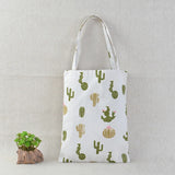 Japanese Broken Flower Canvas Shoulder Bag