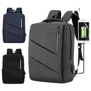 Litthing Laptop Backpack Men Women 14 Inch USB Charging Business Waterproof Trav