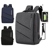 Litthing Laptop Backpack Men Women 14 Inch USB Charging Business Waterproof Trav