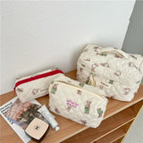 Little Bear Bunny Travel Cosmetic Bag Large Toiletry Bags Female Beauty Case