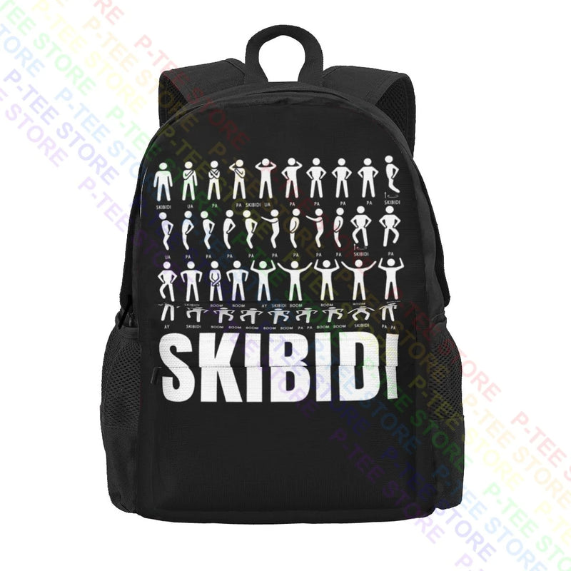 Skibidi Dance Routine Challenge Backpack Hot Beach Bag