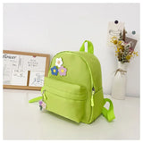 Little Flower Name Kids Backpack Nylon Kindergarten Schoolbag