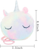 Unicorn Kids Purse Crossbody Princess Handbags Shoulder Messenger Bag