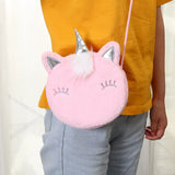 Unicorn Kids Purse Crossbody Princess Handbags Shoulder Messenger Bag