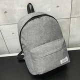 Girls Canvas Backpack College Student Travel Bag