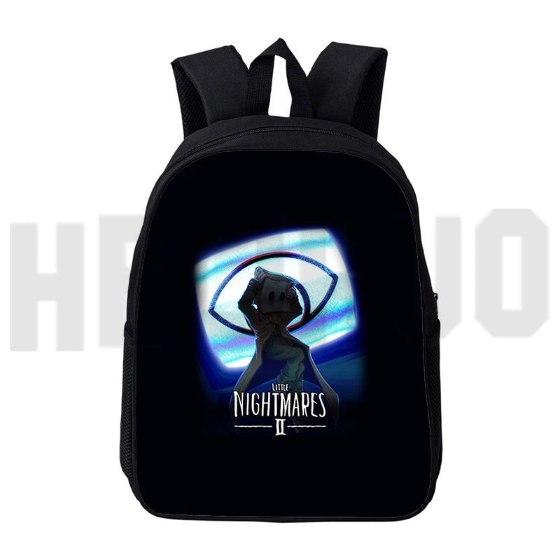 Little Nightmares 2 Backpack Kids Kindergarten School Bag Toddler Waterproof Boo