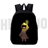 Little Nightmares 2 Backpack Kids Kindergarten School Bag Toddler Waterproof Boo
