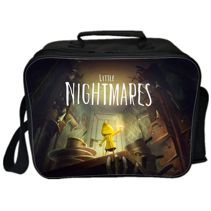 Little Nightmares Lunchbox Bag School Small Handbag Boys Girls Messenger
