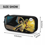 Little Nightmares Pen Box Student School Anime Zipper Pouch Bag