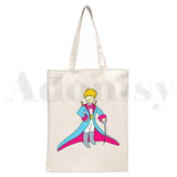 Little Prince Art Retro Pretty Handbags Shoulder Bags Casual Shopping Girls