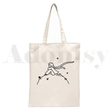 Little Prince Art Retro Pretty Handbags Shoulder Bags Casual Shopping Girls