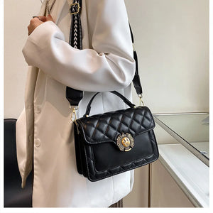 Women's Lingge Chain Bag, Single Shoulder Messenger Bag