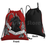 Live Deliciously Phillip Backpack Drawstring Bag Gym Waterproof Vvitch