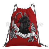 Live Deliciously Phillip Backpack Drawstring Bag Gym Waterproof Vvitch