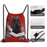 Live Deliciously Phillip Backpack Drawstring Bag Gym Waterproof Vvitch