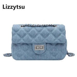 Vintage Denim Shoulder Bag Streetwear Harajuku Sling Crossbody