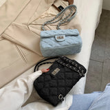 Vintage Denim Shoulder Bag Streetwear Harajuku Sling Crossbody