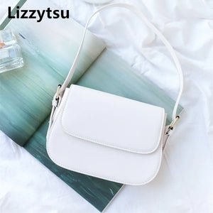 Vintage Casual Mini PU Handbags Women Bags Flap Shoulder Bags