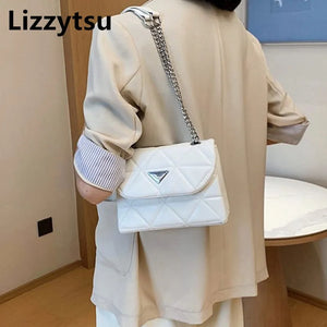 Lizzytsu Vintage Flap Pocket Shoulder Bag Crossbody Handbag