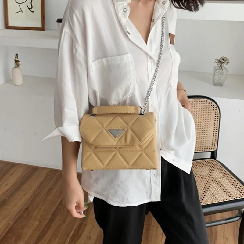 Lizzytsu Vintage Flap Pocket Shoulder Bag Crossbody Handbag