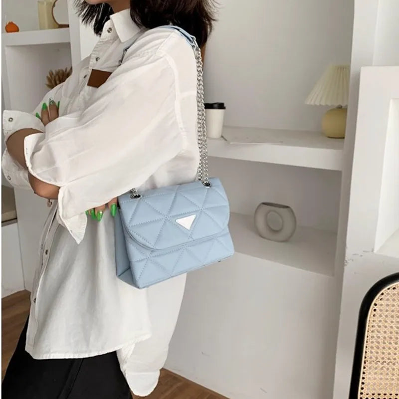 Lizzytsu Vintage Flap Pocket Shoulder Bag Crossbody Handbag