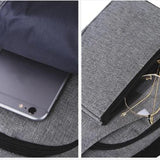 Men's Anti-theft Nylon Chest Sling Bag Waterproof Cross Body Pack