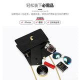Small Square Chain Bag PU Leather Shoulder Messenger Bag