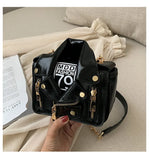Personalized Locomotive Women's Bag with Chain Strap