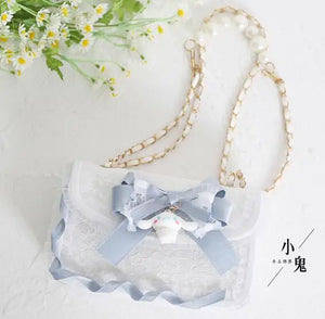 Lolita Lace Handbag with Bow