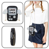 Lolita Style Crossbody Bag Purse Clutch Chain Shoulder Pouch