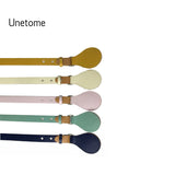 O Bag OCHIC Faux Leather Handles - Long Short Flat Handles with Removable Drop E