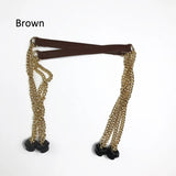 Aluminum Superfiber Leather Flat Handles for O Bag Classic Mini