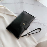 Long Wallet Retro PU Soft Leather Clutch Mobile Phone Bag
