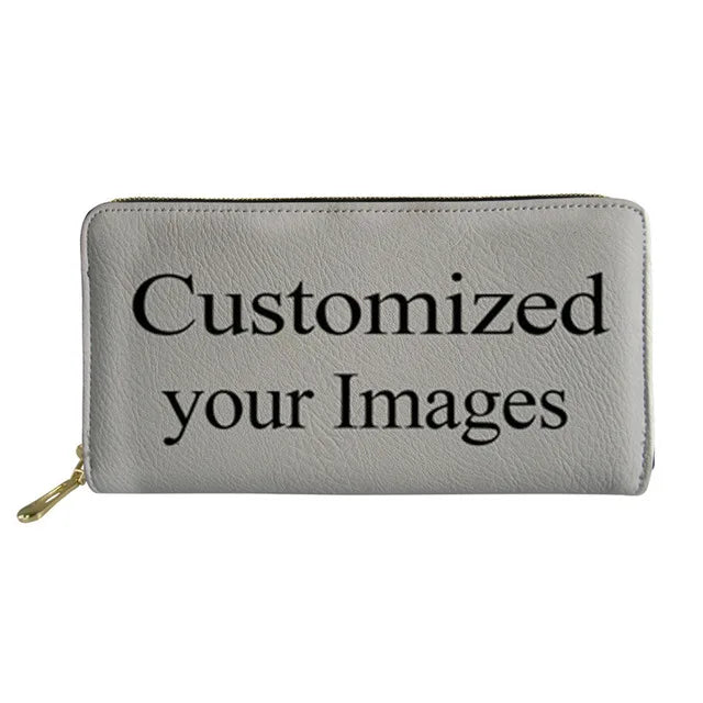 Corgi Pizza Mint Dog Pet Printed Long Wallet Women's Purse